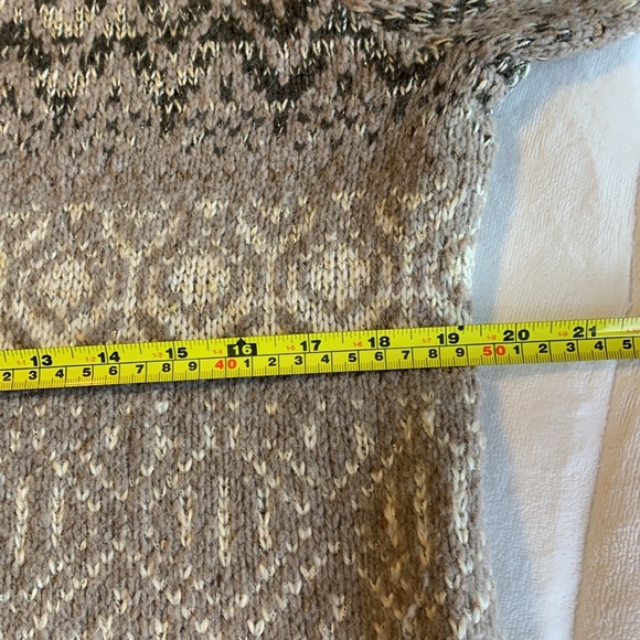 Coldwater Creek Wool Alpaca cashmere ZIP Sweater - Picture 9 of 10